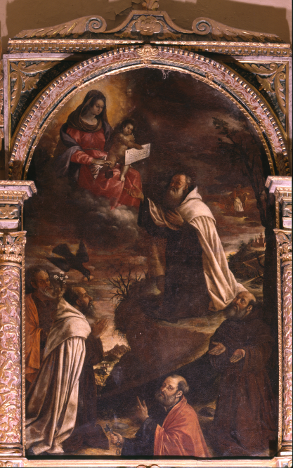 Madonna del Carmine, Chiesa di San Michele Arcangelo, Mondaino foto di PH. Paritani