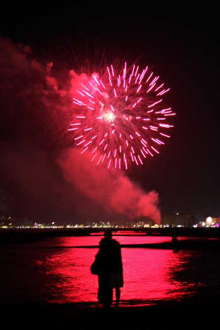 La Notte Rosa, fuochi d'artificio photos de Archivio Provincia di Rimini