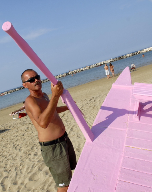 La Notte Rosa foto di Archivio Provincia di Rimini