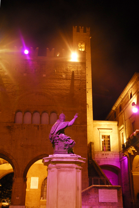 La Notte Rosa, particolare di Piazza Cavour, Rimini photos de Archivio Provincia di Rimini