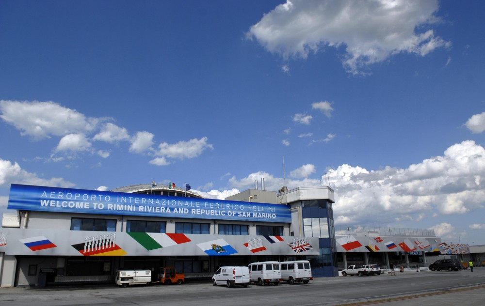 Aeroporto Federico Fellini, Rimini foto di R. Gallini