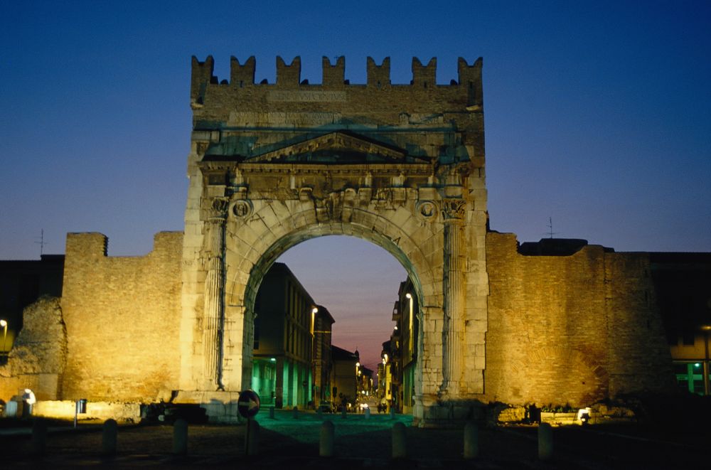 Arch of Augustus, Rimini photo by F. Sancisi