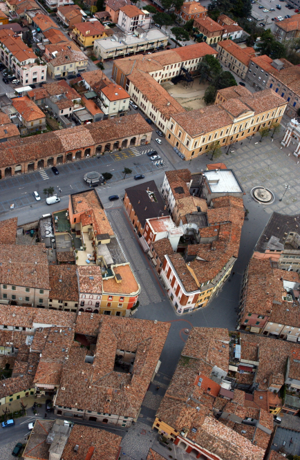 historic centre, Santarcangelo di Romagna photo by Archivio Provincia di Rimini