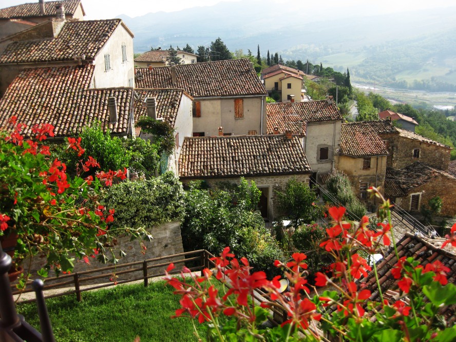 view of Talamello photo by Archivio Provincia di Rimini