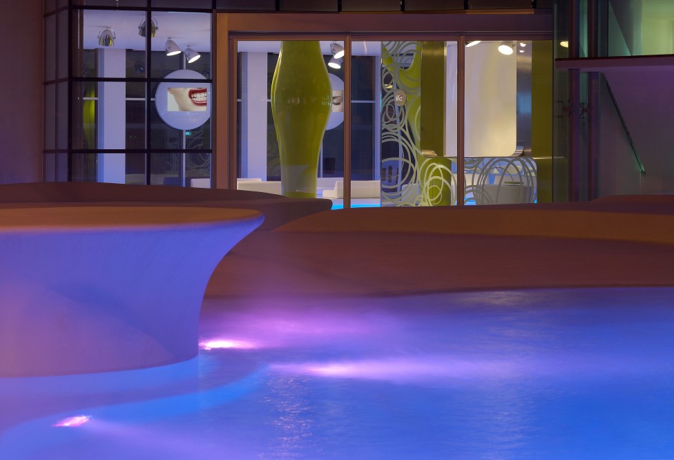 design hotel, Rimini foto di Archivio fotografico I-suite