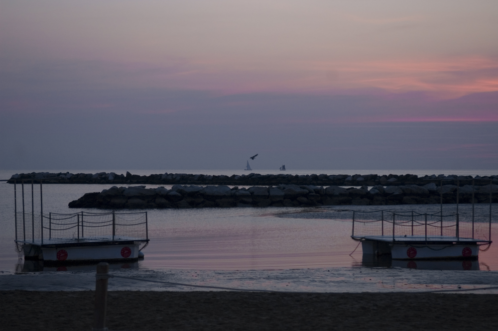 La Notte Rosa foto di Archivio Provincia di Rimini