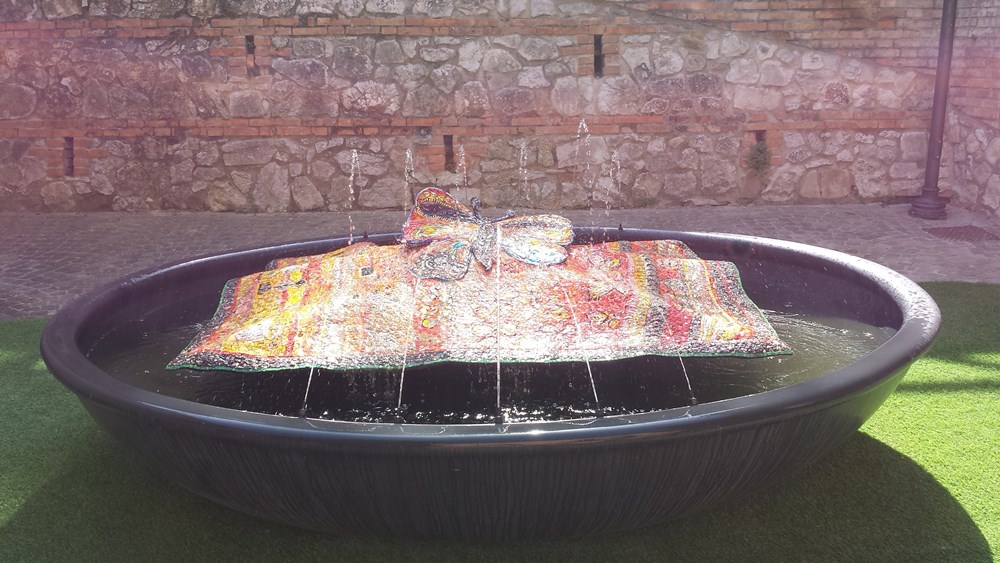 La fontana delle Farfalle foto di Archivio Provincia di Rimini