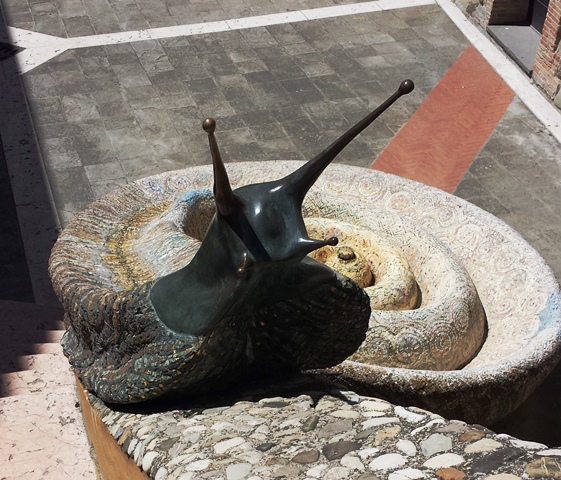 Fountain della chiocciola &#40;of the snail&#41; photo by Archivio Provincia di Rimini