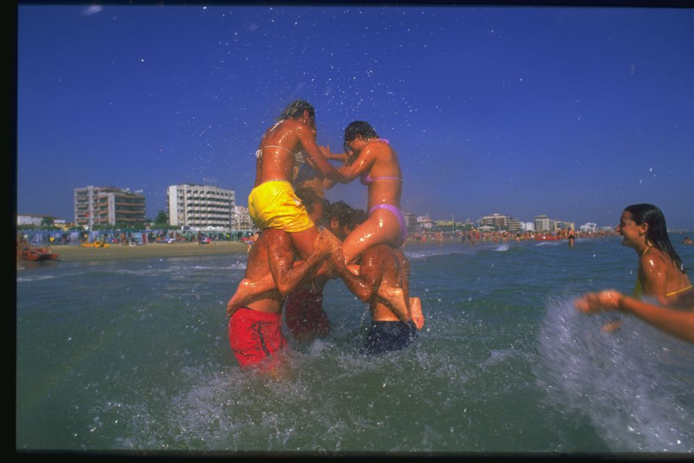 Bagno in mare photo by T. Mosconi