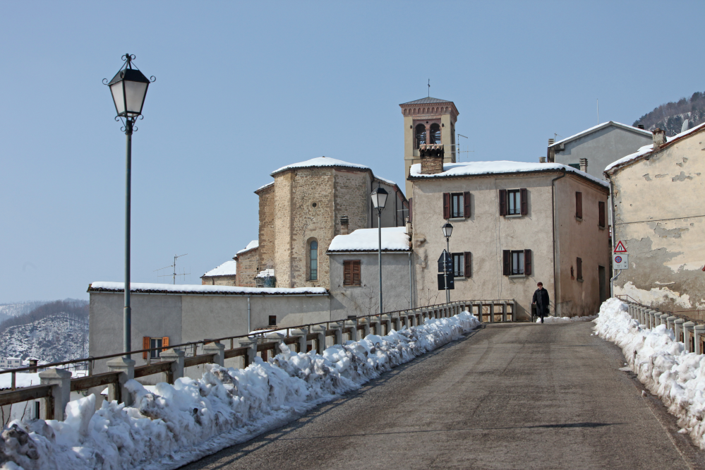 Talamello, ingresso al centro storico foto di PH. Paritani