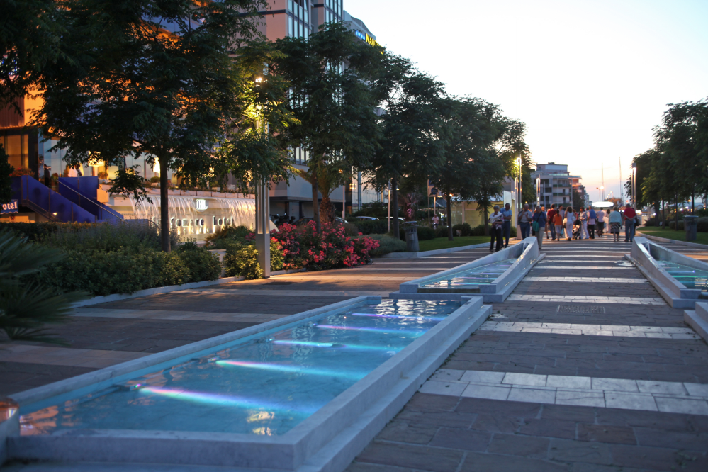 Lungomare Riccione foto di PH. Paritani