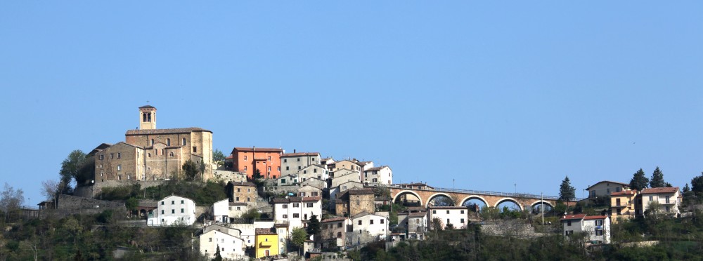 veduta del centro storico, Talamello foto di L. Liuzzi