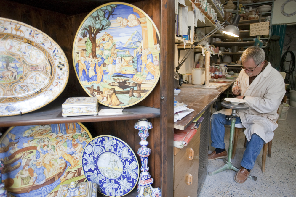 San Leo, ceramista foto di PH. Paritani