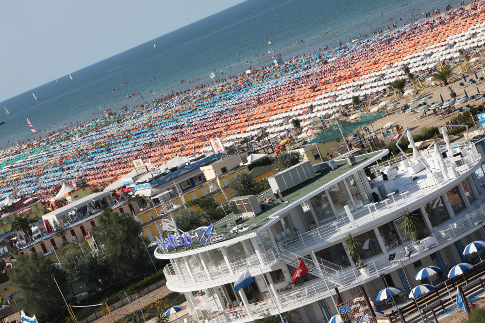 Bar ristorante spiaggia, Rimini foto di PH. Paritani