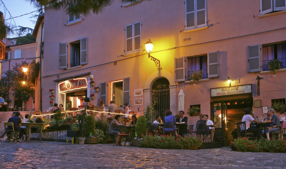 nightlife in Santarcangelo di Romagna photo by PH. Paritani