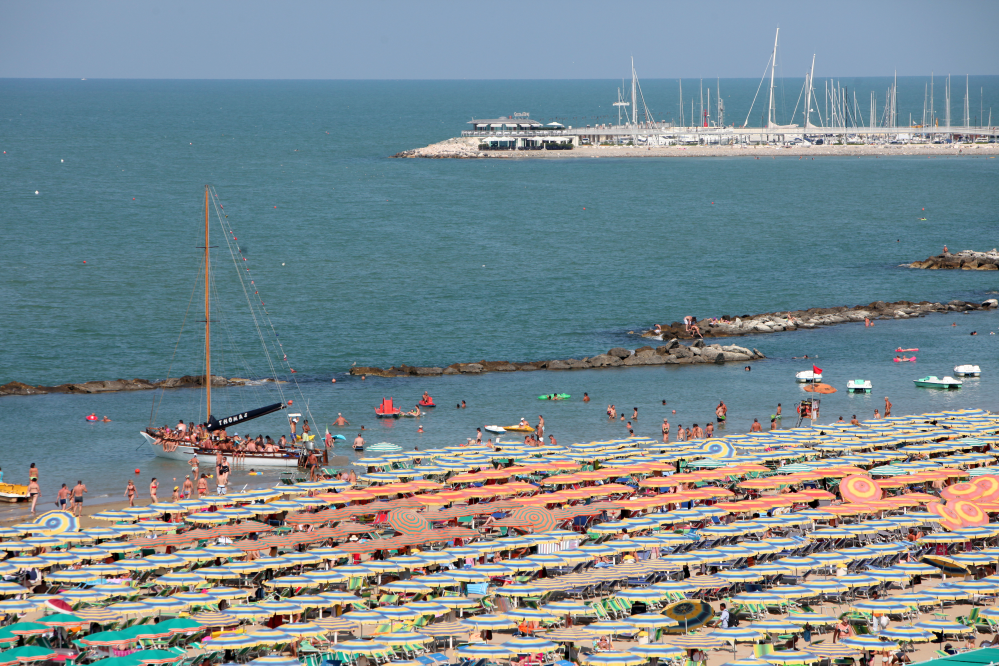 Spiaggia di Cattolica foto di PH. Paritani