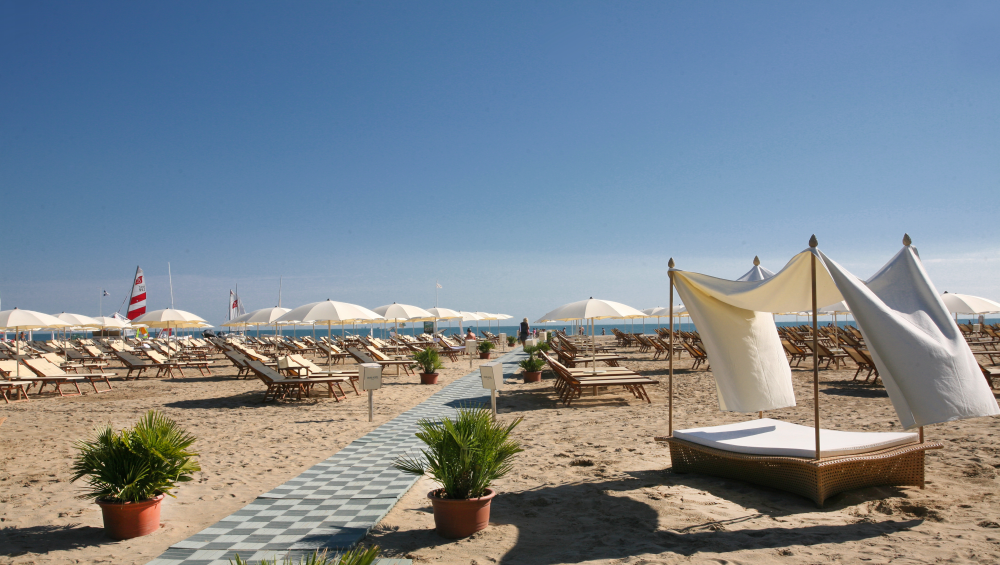 Spiaggia del Grand Hotel di Rimini Foto(s) von PH. Paritani