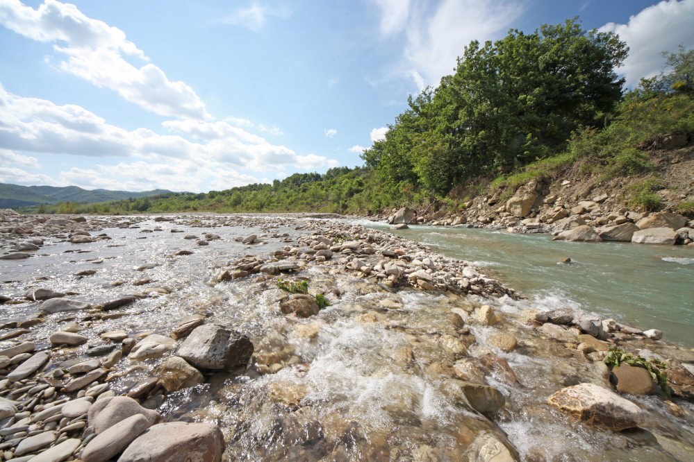 Pennabilli, Fiume Marecchia, località Ponte Messa Foto(s) von PH. Paritani