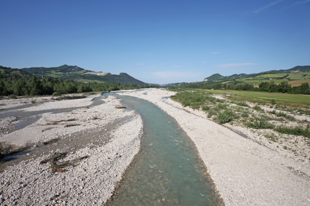Novafeltria, fiume Marecchia foto di PH. Paritani