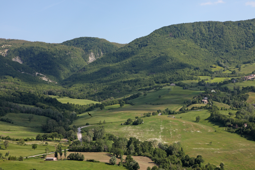 Pennabilli, panorama della valle photos de PH. Paritani