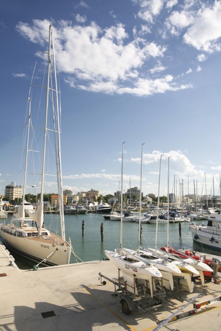 Cattolica, boats in the harbor photo by PH. Paritani