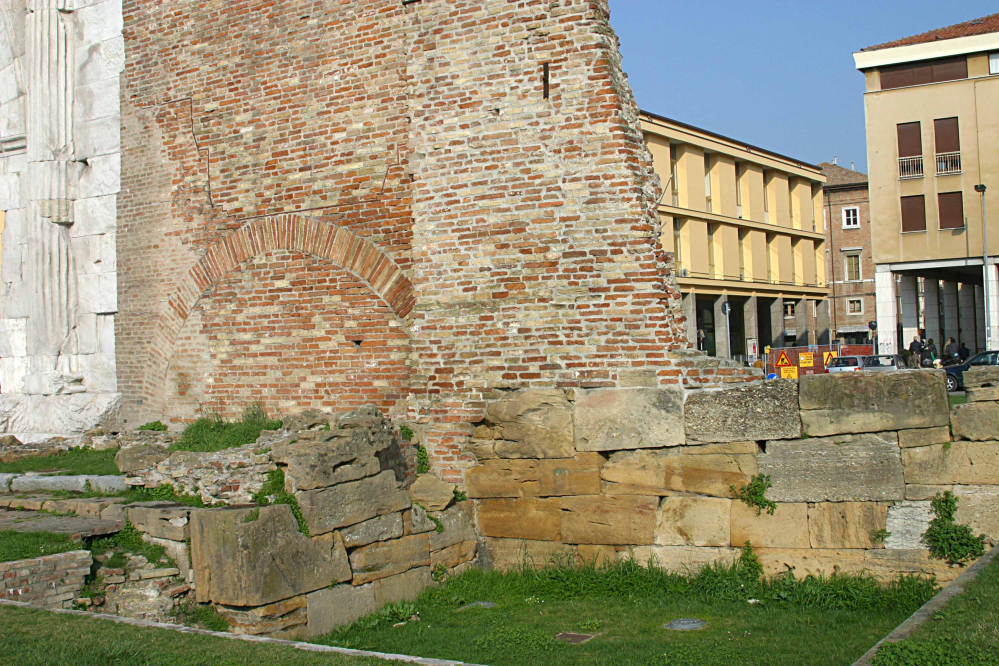 mura romane, Rimini photos de Archivio Provincia di Rimini