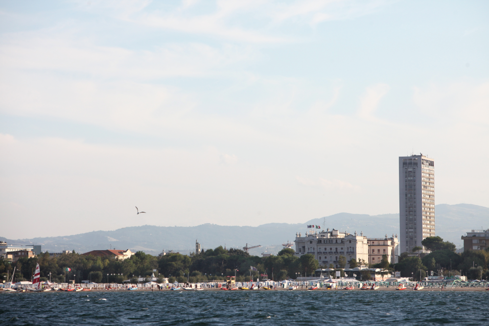 Rimini vista dal mare Foto(s) von PH. Paritani