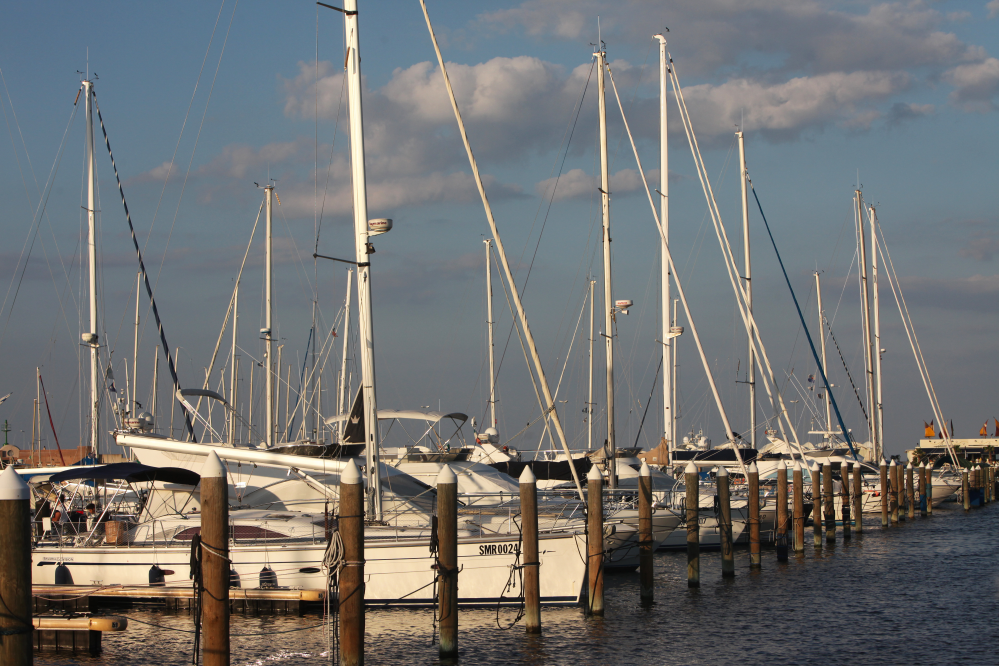 Barche in darsena - Rimini foto di PH. Paritani