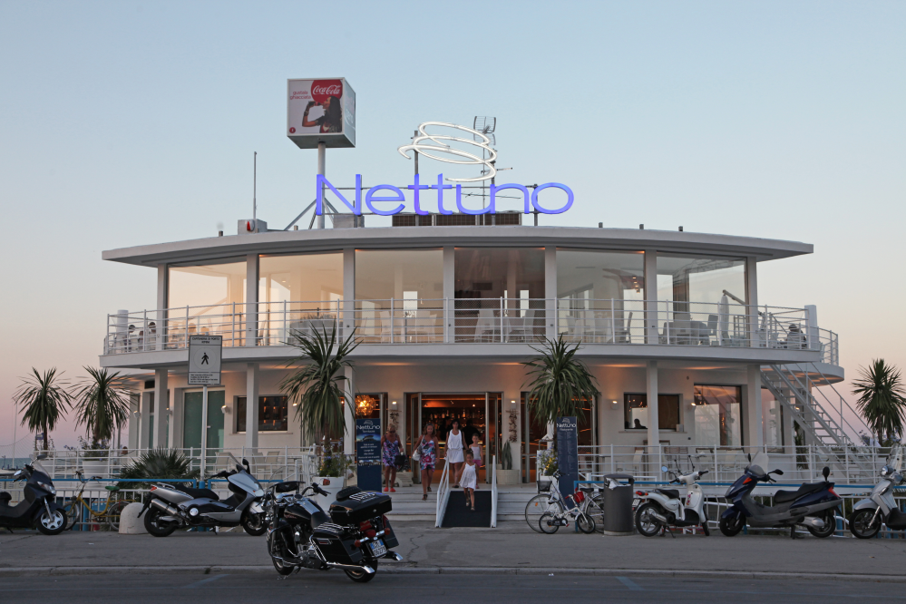 Bar ristorante spiaggia, Rimini Foto(s) von PH. Paritani