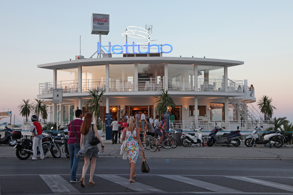 Bar ristorante spiaggia, Rimini foto di PH. Paritani