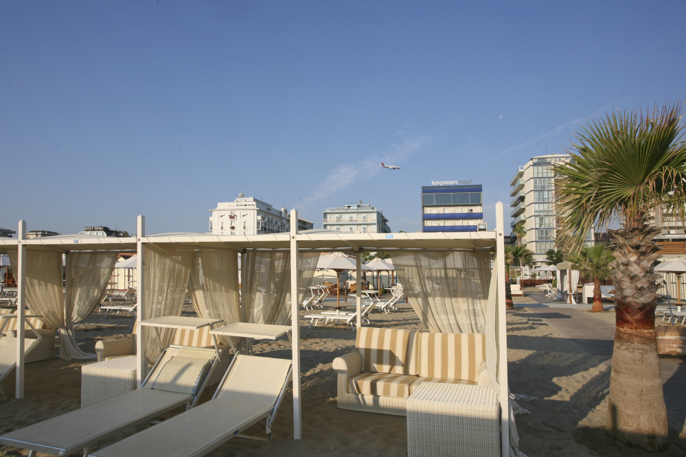 Riccione beach photo by PH. Paritani