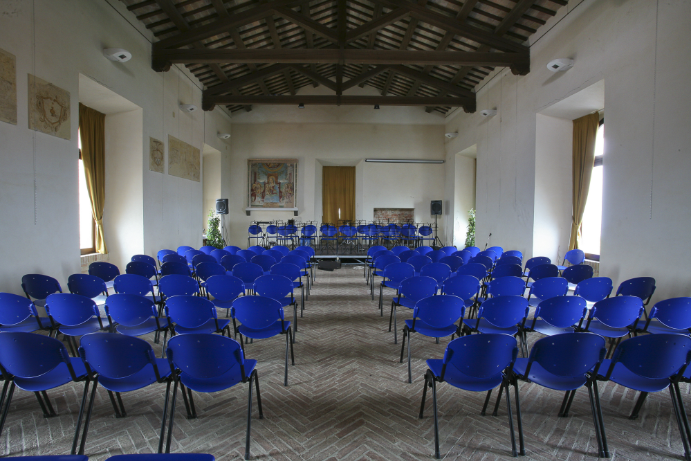 Sala Rocca Malatestiana, Mondaino foto di PH. Paritani