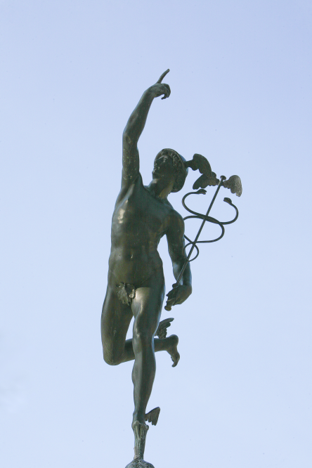 Detail of the fountain, Morciano di Romagna photo by PH. Paritani