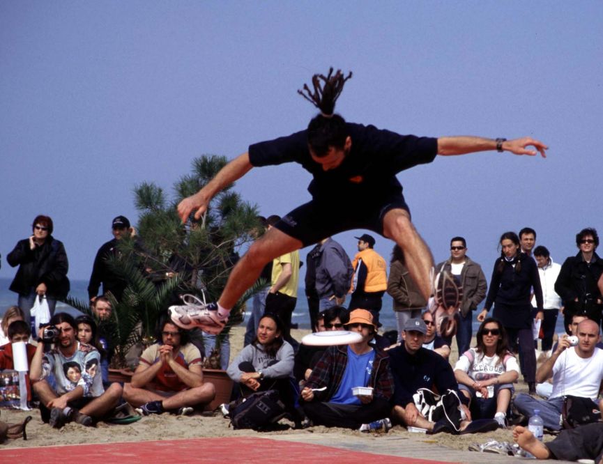 Paganello, beach ultimate frisbee world cup, Rimini photo by E. Salvatori