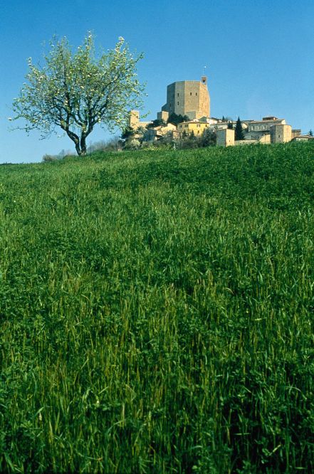 view of the fortress, Montefiore Conca photo by T. Mosconi