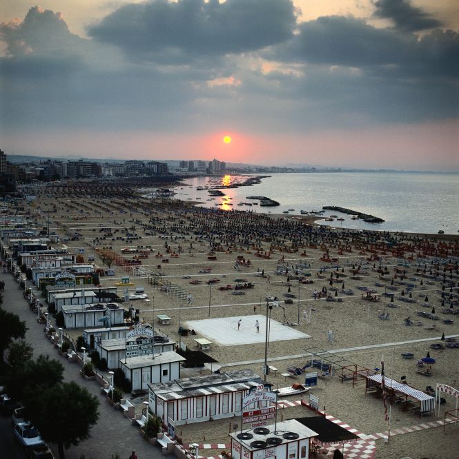 panoramica della spiaggia, Cattolica foto di T. Mosconi