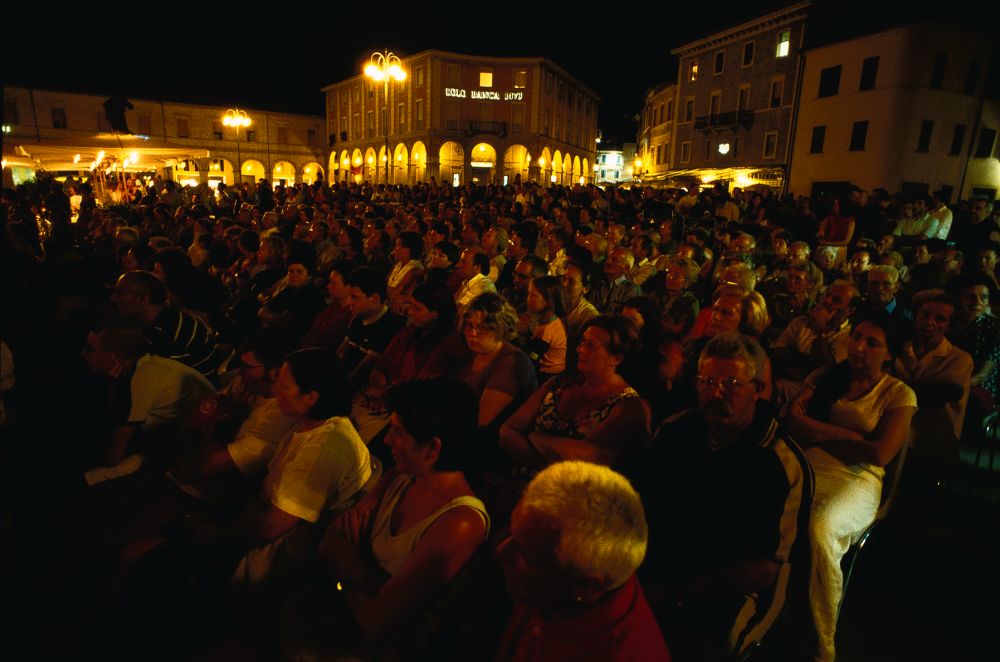Piazza Ganganelli, Santarcangelo di Romagna photo by L. Bottaro