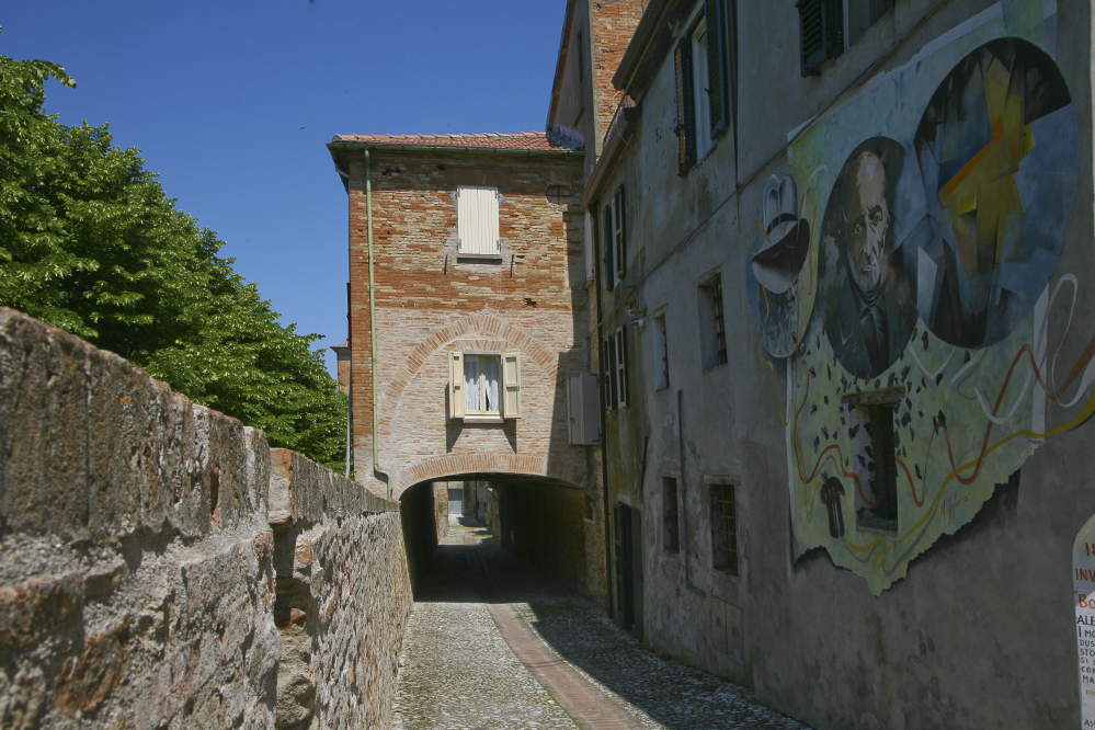 Murales nel borgo, Saludecio photos de PH. Paritani