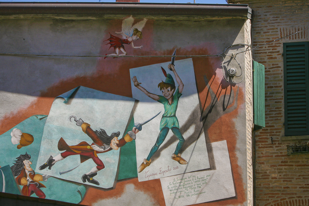 Murales nel borgo, Saludecio photos de PH. Paritani