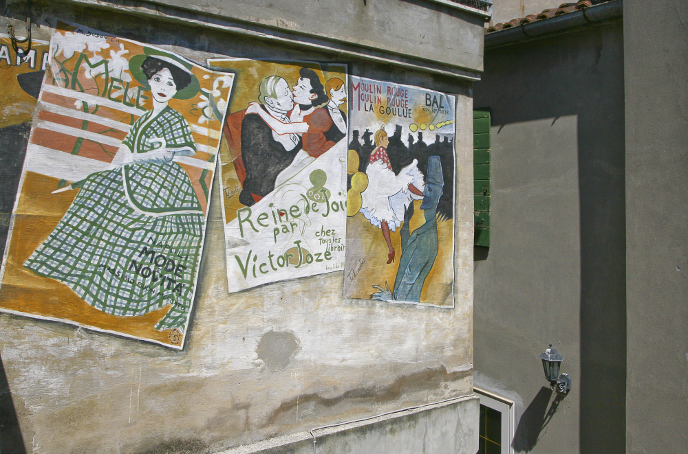 Murales nel borgo, Saludecio foto di PH. Paritani