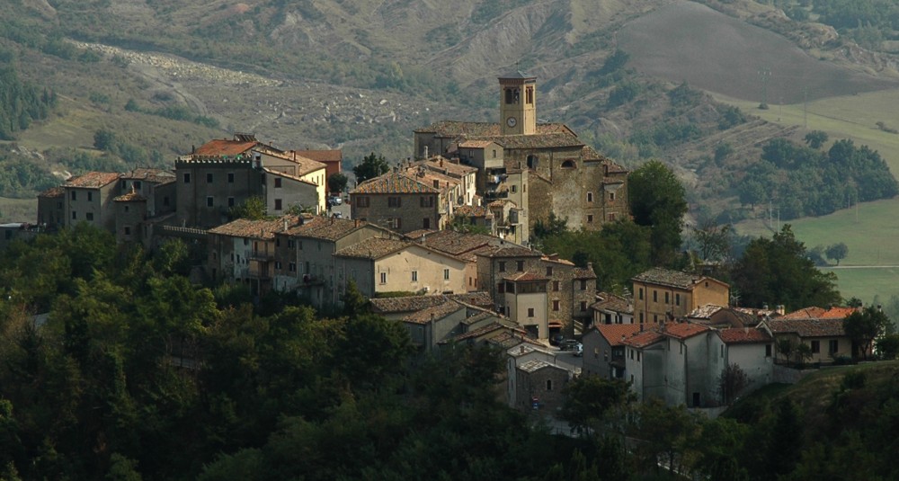 veduta del borgo, Talamello photos de Archivio Provincia di Rimini