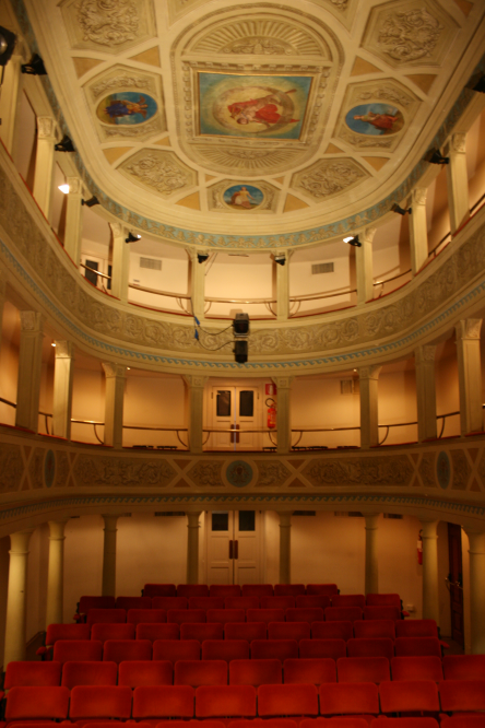 San Giovanni in Marignano, theatre Massari photo by Archivio Provincia di Rimini