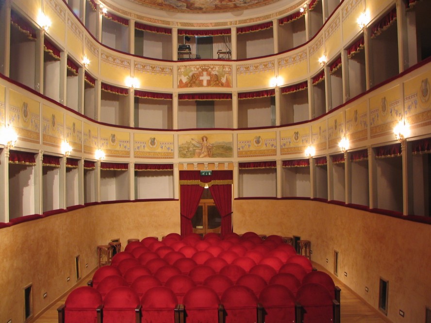 Teatro Vittoria, Pennabilli foto di Archivio Provincia di Rimini