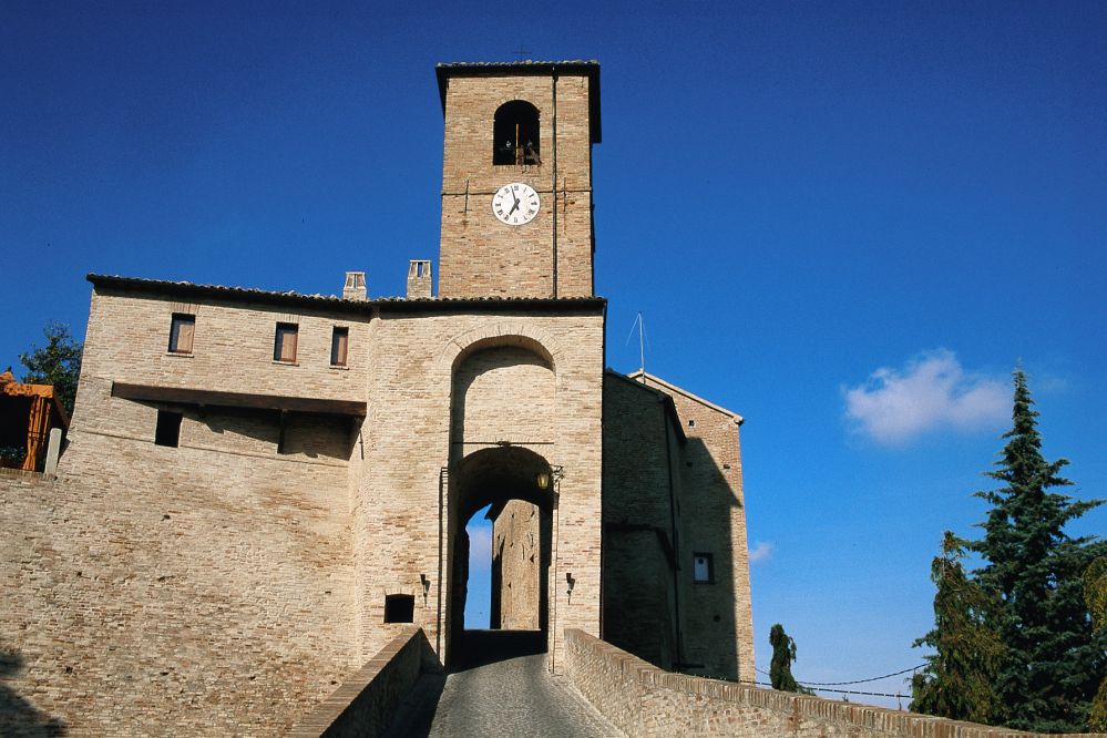 Torre dell'orologio, Montegridolfo foto di Archivio Provincia di Rimini