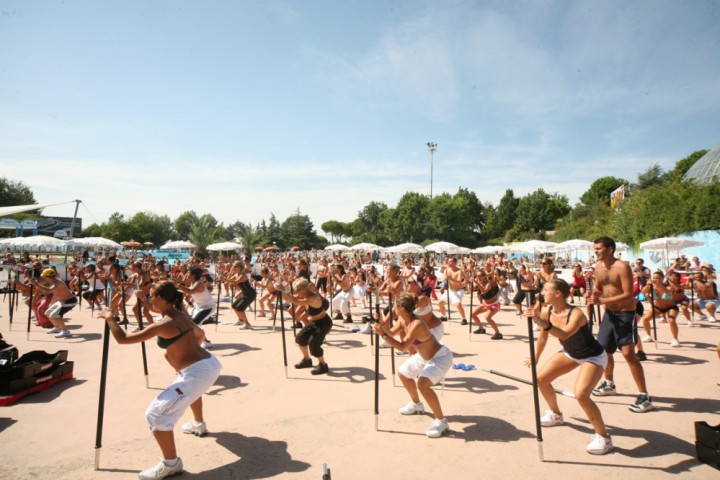 Blue Fitness ad Aquafàn, Riccione foto di Archivio Provincia di Rimini