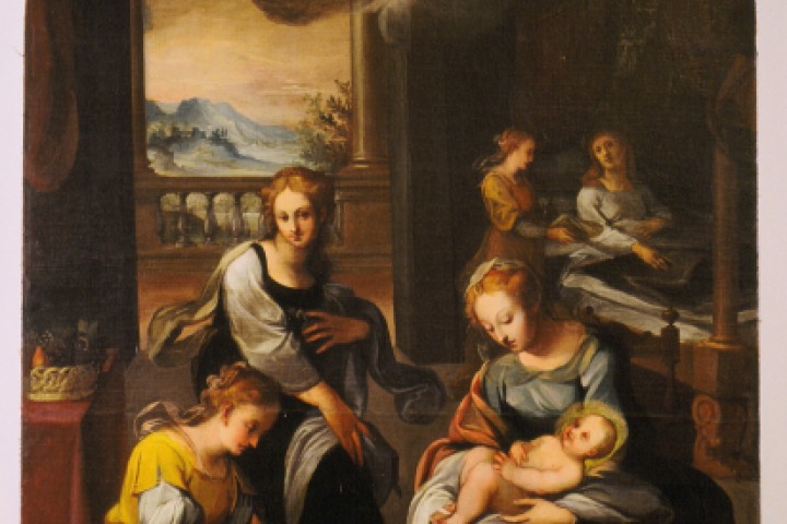 La natività della Vergine, chiesa parrocchiale, Saludecio foto di PH. Paritani