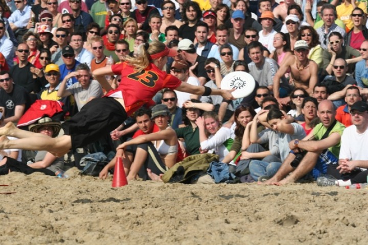 Paganello, beach ultimate frisbee world cup, Rimini photo by Archivio Provincia di Rimini
