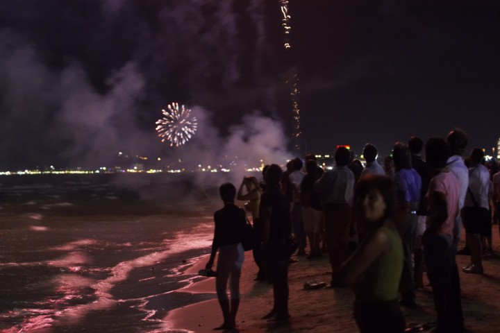 La Notte Rosa, fuochi d'artificio photos de Archivio Provincia di Rimini