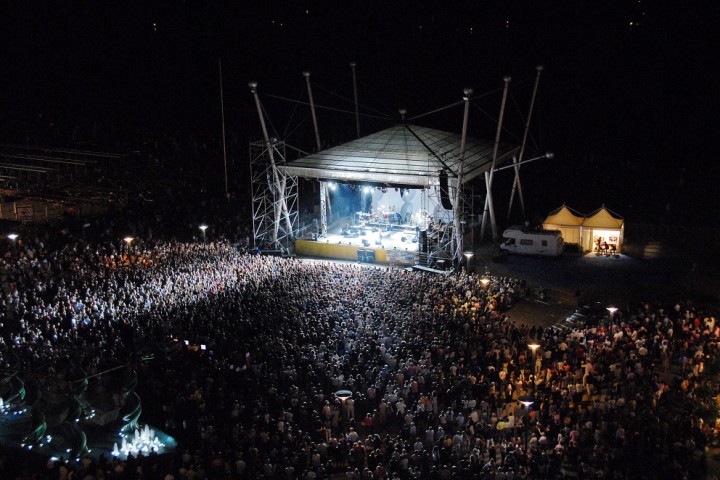 La Notte Rosa, concerto in Piazzale Roma, Riccione photos de Archivio Provincia di Rimini