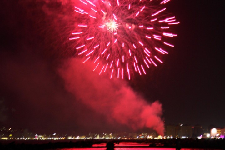 La Notte Rosa, fuochi d'artificio photos de Archivio Provincia di Rimini